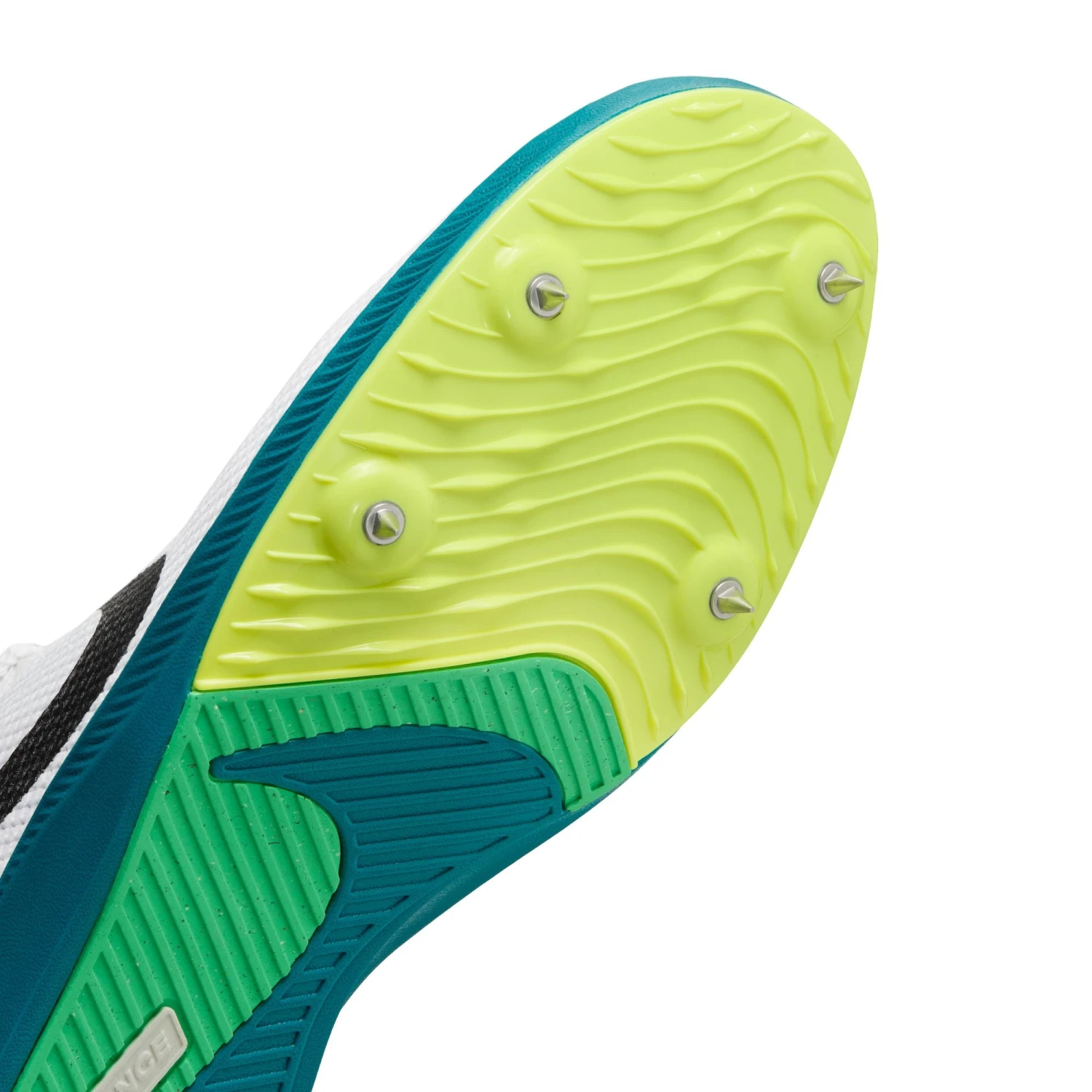 Nike Unisex Zoom Rival Distance (102 - White/Black-Bright Spruce-Vapor Green) 10 Nike Unisex Zoom Rival Distance (102 - White/Black-Bright Spruce-Vapor Green) - Image 10