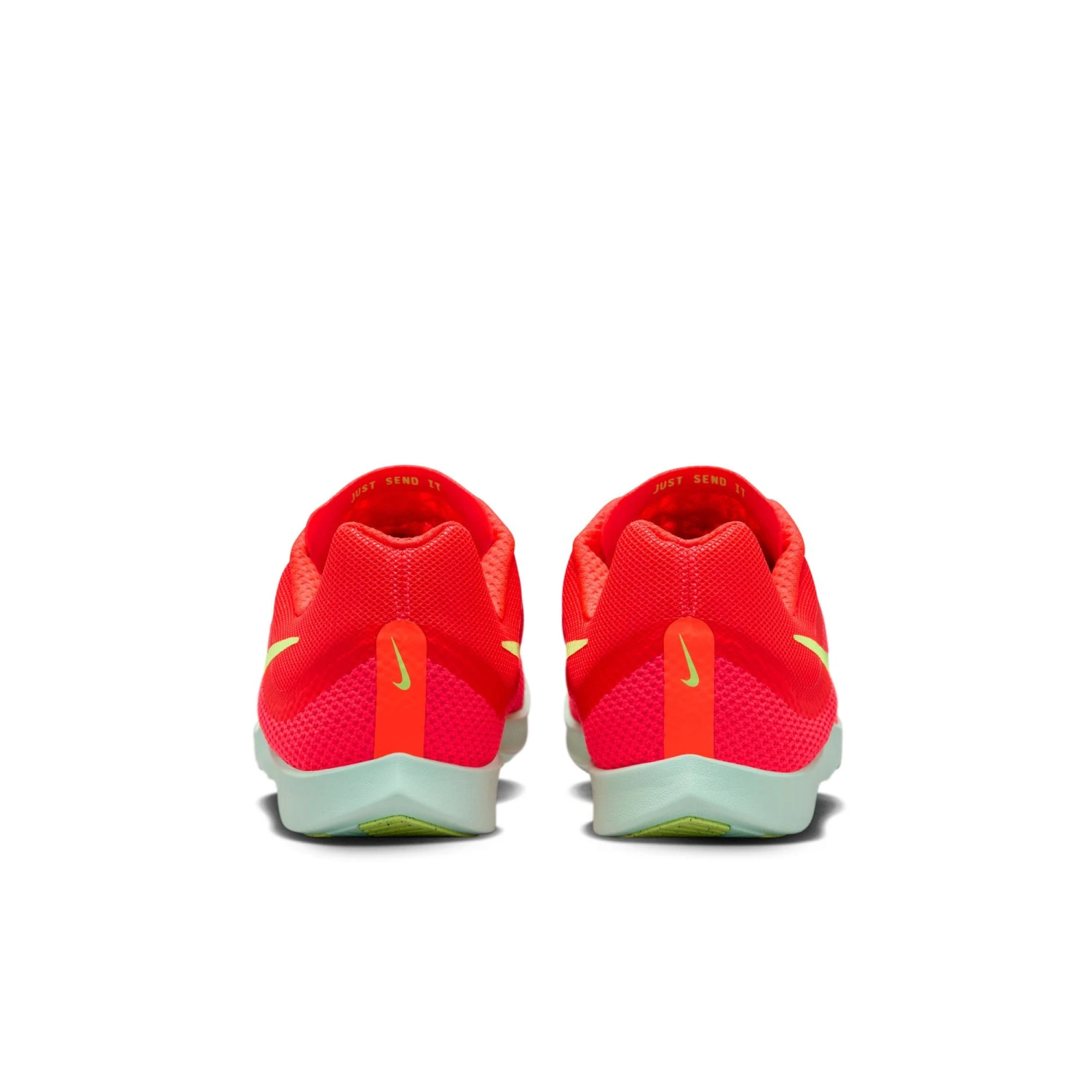 Nike Unisex Zoom Rival Distance (600 - Bright Crimson/Washed Coral-Barely Volt) 6 Nike Unisex Zoom Rival Distance (600 - Bright Crimson/Washed Coral-Barely Volt) - Image 6