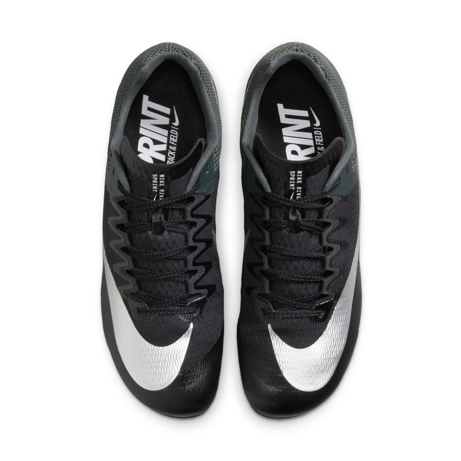 Nike Unisex Zoom Rival Sprint (001 - Black/Metallic Silver-Black) 8 Nike Unisex Zoom Rival Sprint (001 - Black/Metallic Silver-Black) - Image 8