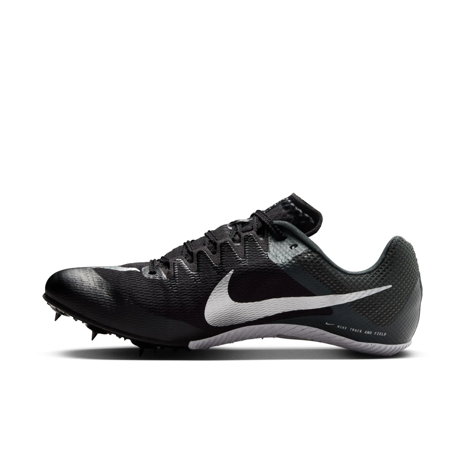 Nike Unisex Zoom Rival Sprint (001 - Black/Metallic Silver-Black) 2 Nike Unisex Zoom Rival Sprint (001 - Black/Metallic Silver-Black) - Image 2