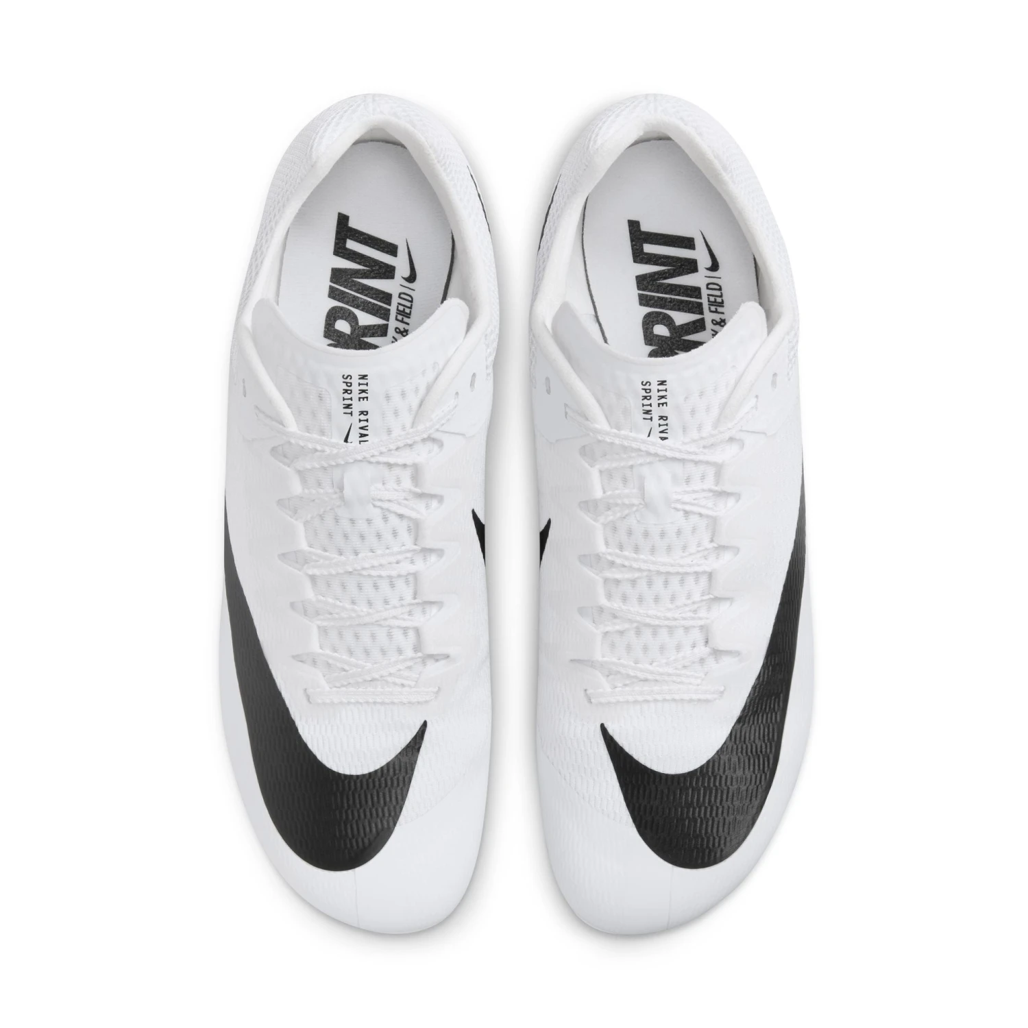 Nike Unisex Zoom Rival Sprint (100 - White/Black-Metallic Silver) 8 Nike Unisex Zoom Rival Sprint (100 - White/Black-Metallic Silver) - Image 8