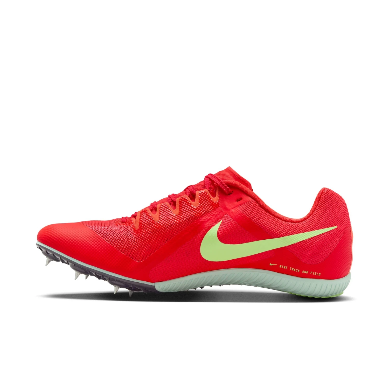Nike Unisex Zoom Rival Multi-Event (600 - Bright Crimson/Washed Coral-Lime Blast) 2 Nike Unisex Zoom Rival Multi-Event (600 - Bright Crimson/Washed Coral-Lime Blast) - Image 2
