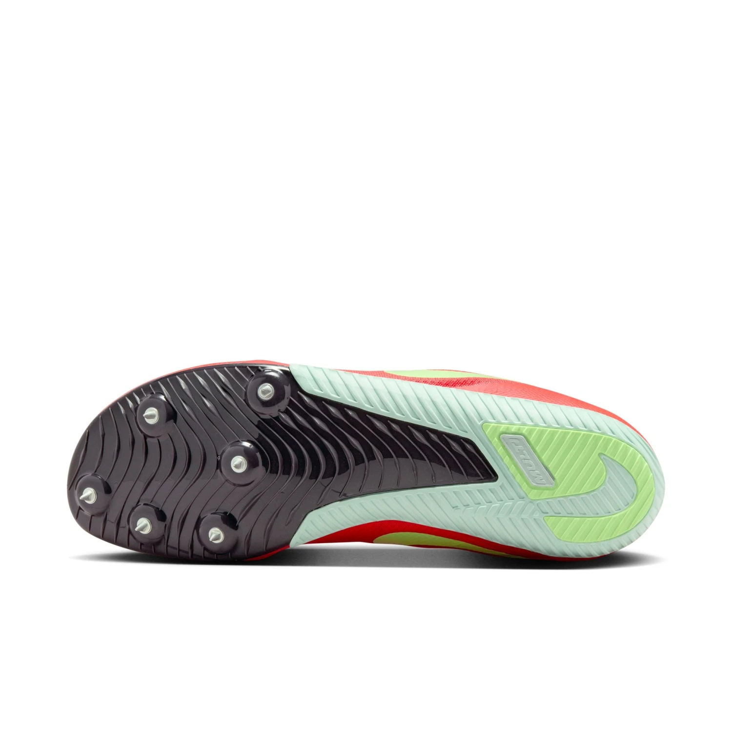 Nike Unisex Zoom Rival Multi-Event (600 - Bright Crimson/Washed Coral-Lime Blast) 8 Nike Unisex Zoom Rival Multi-Event (600 - Bright Crimson/Washed Coral-Lime Blast) - Image 8