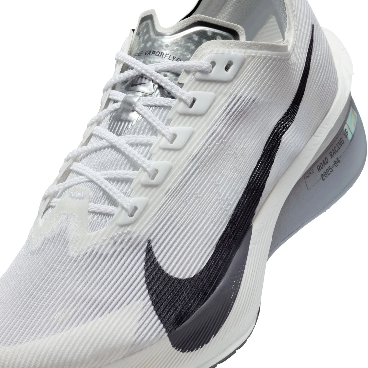 Nike Women’s ZoomX Vaporfly Next% 4 (100 - White/Gridiron-Obsidian Mist) 4 Nike Women’s ZoomX Vaporfly Next% 4 (100 - White/Gridiron-Obsidian Mist) - Image 4