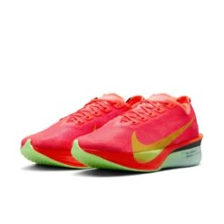 Nike Women’s ZoomX Vaporfly Next% 4 (600 - Bright Crimson/Lime Blast-Mint Foam) -Shoes Fashion Store AURORA HF6412 600 PHCFH001 2000