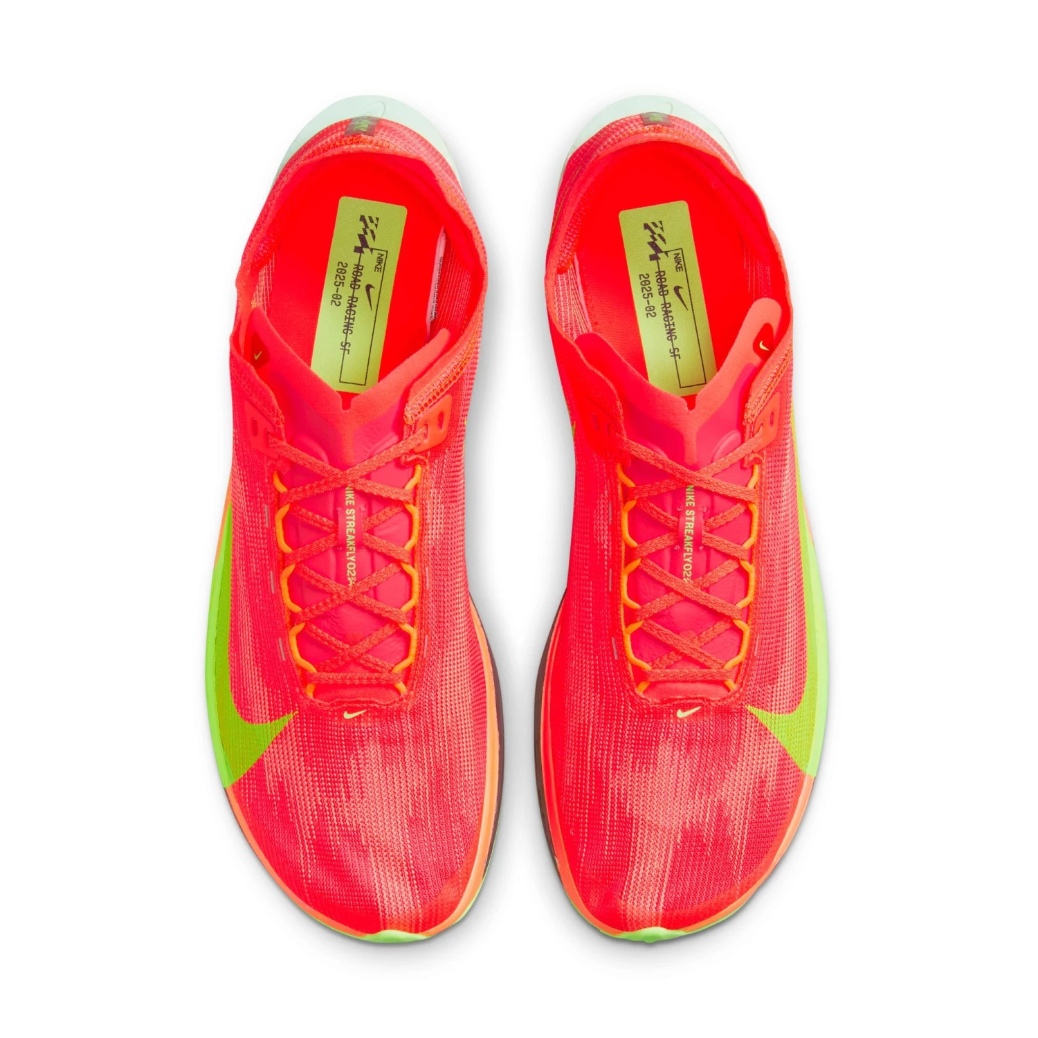 Nike Unisex Streakfly 2 (600 - Bright Crimson/Lime Blast-Hyper Orange) 7 Nike Unisex Streakfly 2 (600 - Bright Crimson/Lime Blast-Hyper Orange) - Image 7