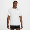 Nike Men's AeroSwift Dri-FIT ADV Short-Sleeve Running Top (121 - Summit White/Black)
