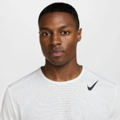 Nike Men's AeroSwift Dri-FIT ADV Short-Sleeve Running Top (121 - Summit White/Black) 9 Nike Men's AeroSwift Dri-FIT ADV Short-Sleeve Running Top (121 - Summit White/Black) -Shoes Fashion Store AURORA HJ3377 121 PHSYM001 2000