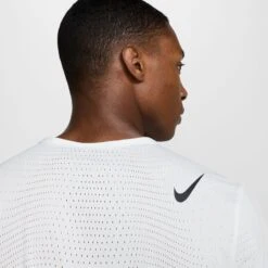 Nike Men's AeroSwift Dri-FIT ADV Short-Sleeve Running Top (121 - Summit White/Black) 10 Nike Men's AeroSwift Dri-FIT ADV Short-Sleeve Running Top (121 - Summit White/Black) -Shoes Fashion Store AURORA HJ3377 121 PHSYM003 2000