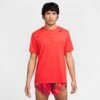 Nike Men's AeroSwift Dri-FIT ADV Short-Sleeve Running Top (696 - LT Crimson/Black)