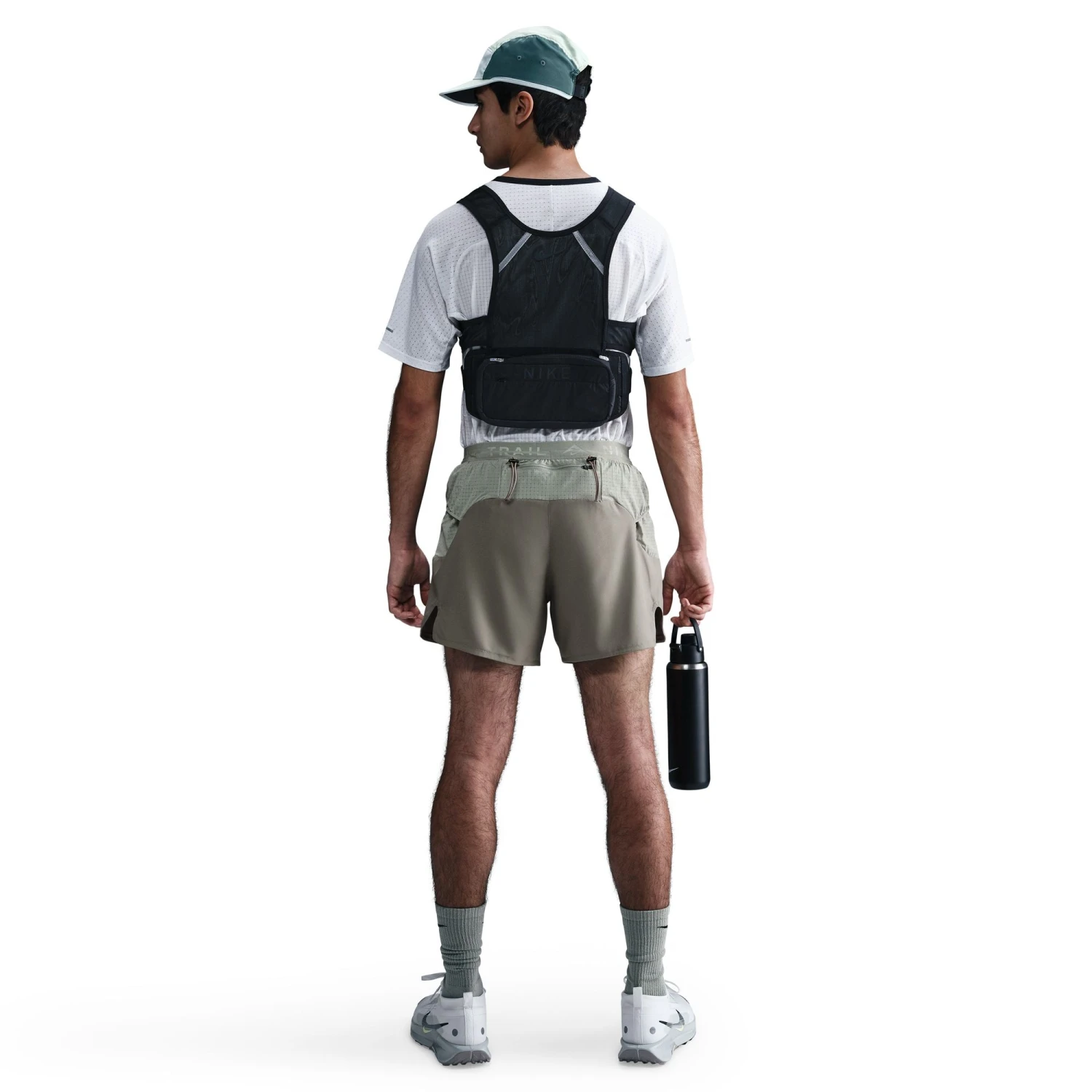 Nike Men's Trail Second Sunrise 5" Dri-FIT ADV Brief-Lined Running Shorts (320 - Light Army/Jade Horizon/Black) 3 Nike Men's Trail Second Sunrise 5" Dri-FIT ADV Brief-Lined Running Shorts (320 - Light Army/Jade Horizon/Black) - Image 3