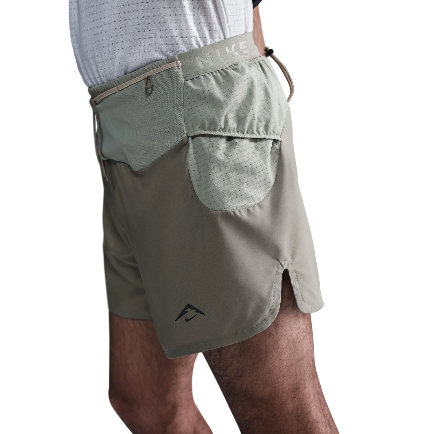 Nike Men's Trail Second Sunrise 5" Dri-FIT ADV Brief-Lined Running Shorts (320 - Light Army/Jade Horizon/Black) 4 Nike Men's Trail Second Sunrise 5" Dri-FIT ADV Brief-Lined Running Shorts (320 - Light Army/Jade Horizon/Black) - Image 4