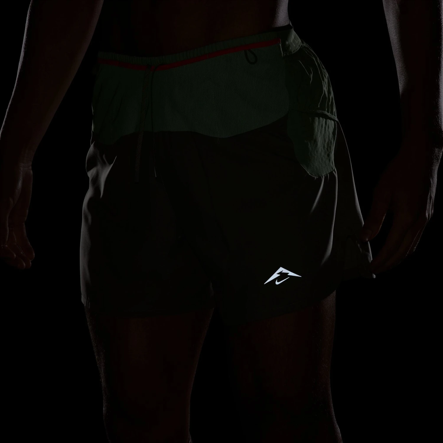 Nike Men's Trail Second Sunrise 5" Dri-FIT ADV Brief-Lined Running Shorts (320 - Light Army/Jade Horizon/Black) 5 Nike Men's Trail Second Sunrise 5" Dri-FIT ADV Brief-Lined Running Shorts (320 - Light Army/Jade Horizon/Black) - Image 5