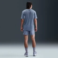 Nike Men's Trail Second Sunrise 5" Dri-FIT ADV Brief-Lined Running Shorts (499 - World Indigo/Ghost/Summit White) -Shoes Fashion Store AURORA HJ3572 499 PHSBMG01 2000