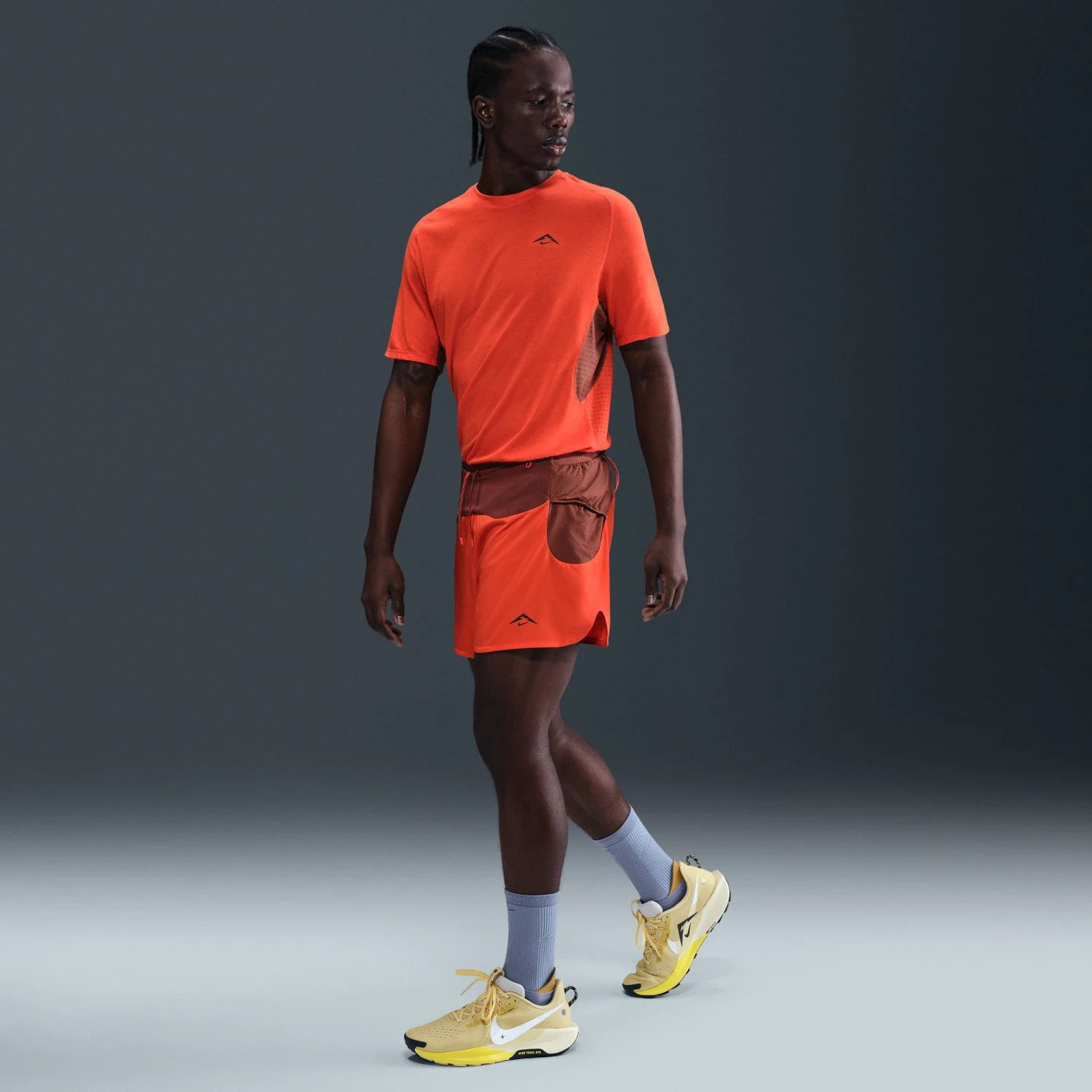 Nike Men's Trail Second Sunrise 5" Dri-FIT ADV Brief-Lined Running Shorts (633 - Picante Red/Red. Sepia/Picante Red/Black) 9 Nike Men's Trail Second Sunrise 5" Dri-FIT ADV Brief-Lined Running Shorts (633 - Picante Red/Red. Sepia/Picante Red/Black) - Image 9