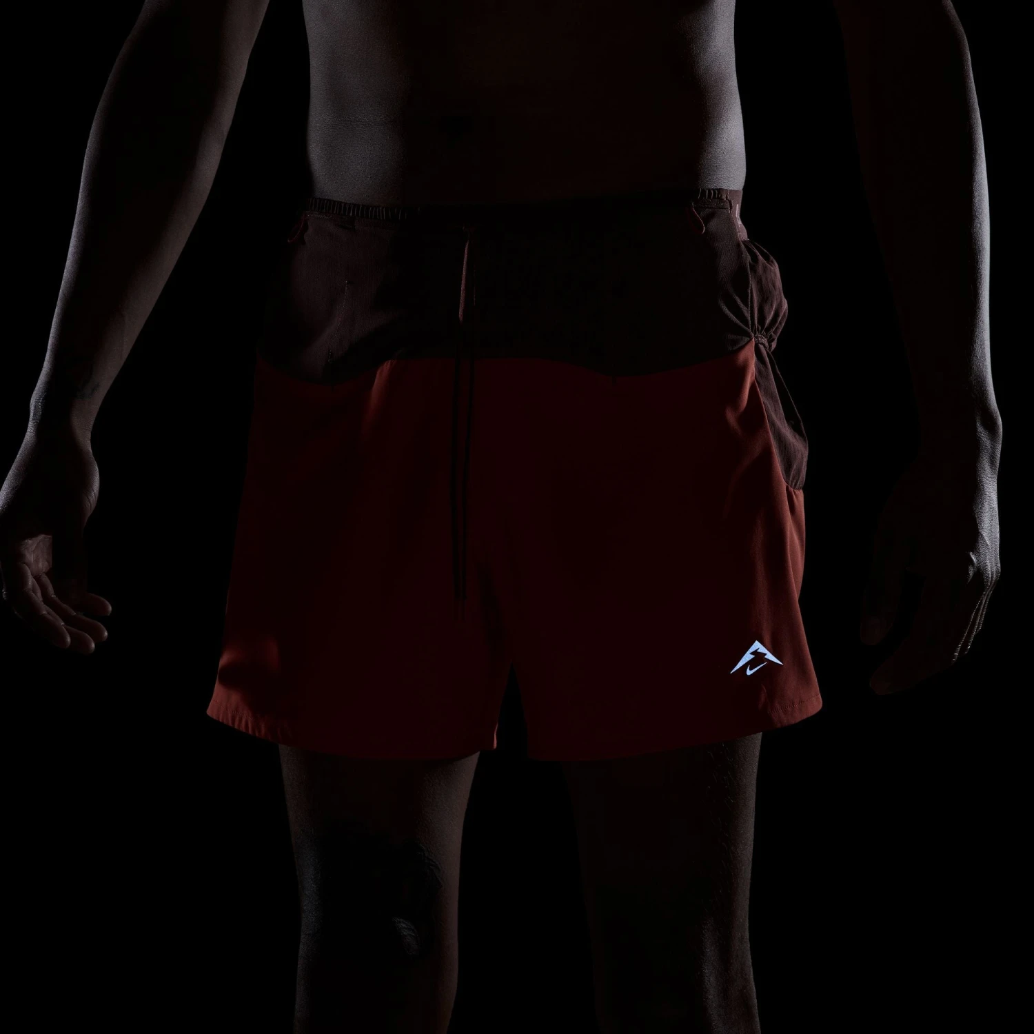 Nike Men's Trail Second Sunrise 5" Dri-FIT ADV Brief-Lined Running Shorts (633 - Picante Red/Red. Sepia/Picante Red/Black) 11 Nike Men's Trail Second Sunrise 5" Dri-FIT ADV Brief-Lined Running Shorts (633 - Picante Red/Red. Sepia/Picante Red/Black) - Image 11