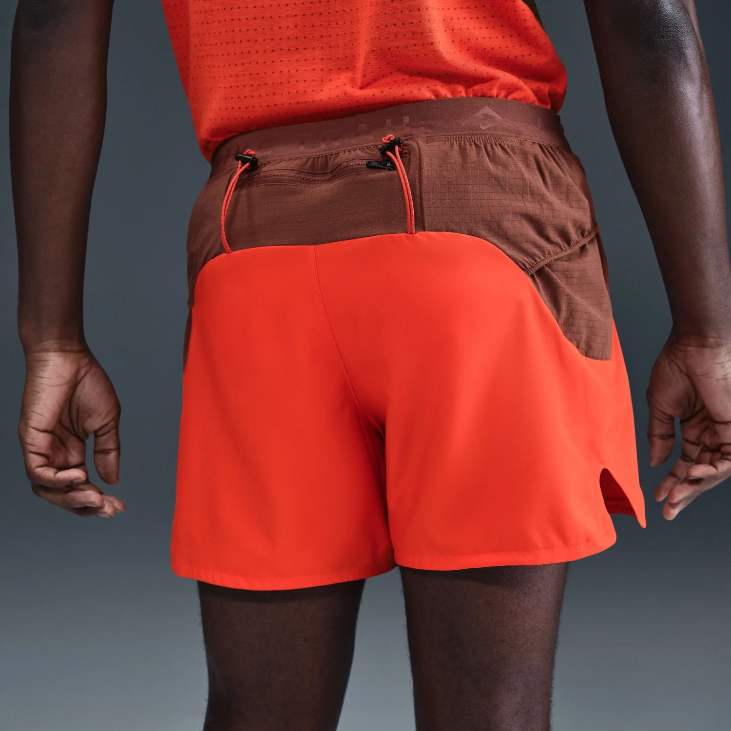 Nike Men's Trail Second Sunrise 5" Dri-FIT ADV Brief-Lined Running Shorts (633 - Picante Red/Red. Sepia/Picante Red/Black) 7 Nike Men's Trail Second Sunrise 5" Dri-FIT ADV Brief-Lined Running Shorts (633 - Picante Red/Red. Sepia/Picante Red/Black) - Image 7