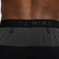 Nike Men's Trail Dri-FIT 6" Brief-Lined Running Shorts (010 - Black/Anthracite/Anthracite/Summit White) -Shoes Fashion Store AURORA HJ3574 010 PHSYM004 2000