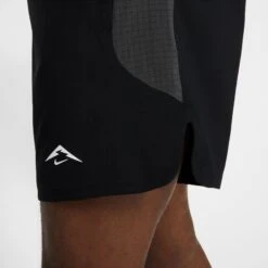 Nike Men's Trail Dri-FIT 6" Brief-Lined Running Shorts (010 - Black/Anthracite/Anthracite/Summit White) -Shoes Fashion Store AURORA HJ3574 010 PHSYM005 2000