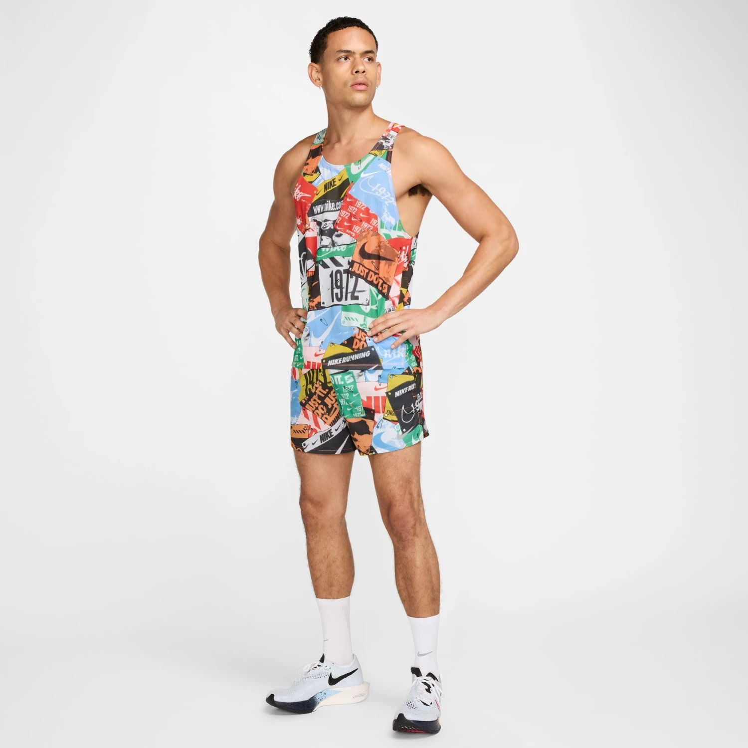 Nike Men's Stride Run Energy Dri-FIT 5" Brief-Lined Running Shorts (803 - Total Orange/Black/Black/Reflective Silver) 4 Nike Men's Stride Run Energy Dri-FIT 5" Brief-Lined Running Shorts (803 - Total Orange/Black/Black/Reflective Silver) - Image 4