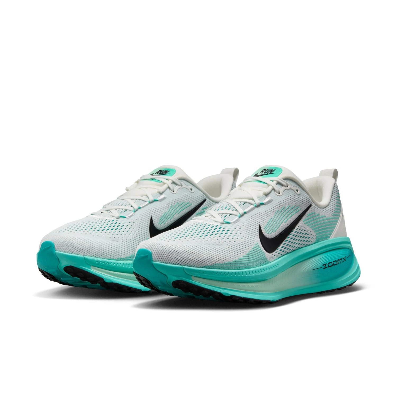 Nike Men's Vomero 18 (103 - Summit White/Dusty Cactus/Geode Teal/Black) 3 Nike Men's Vomero 18 (103 - Summit White/Dusty Cactus/Geode Teal/Black) - Image 3