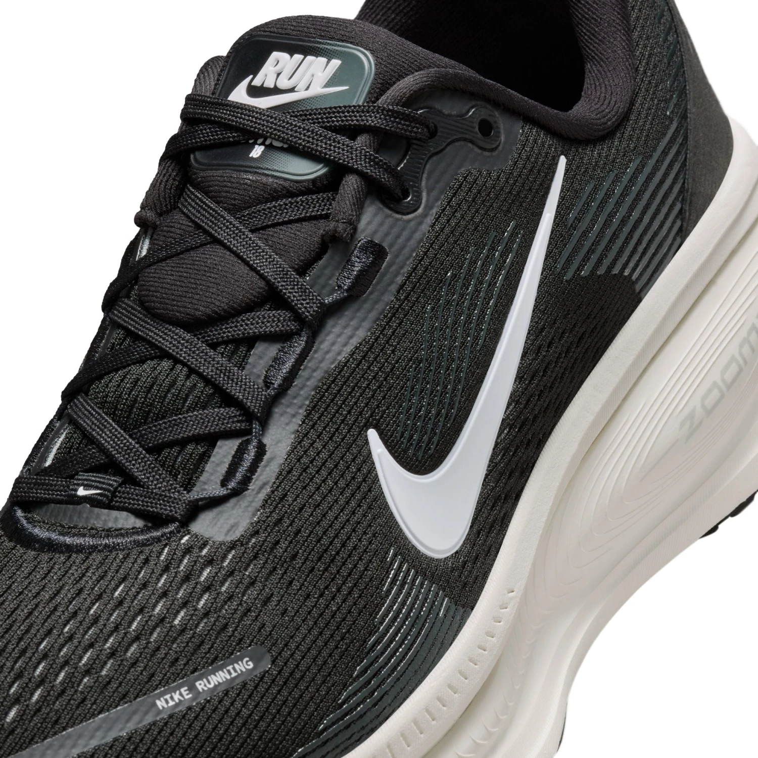 Nike Women's Vomero 18 (005 - Black/Summit White-Coconut Milk) 4 Nike Women's Vomero 18 (005 - Black/Summit White-Coconut Milk) - Image 4