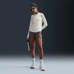 Nike Women's Swift Dri-FIT UV Long Sleeve (133 - Sail/Reflective Silver) -Shoes Fashion Store AURORA HQ0503 133 PHSFMG01 2000