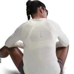 Nike Women's Swift Dri-FIT UV Long Sleeve (133 - Sail/Reflective Silver) -Shoes Fashion Store AURORA HQ0503 133 PHSYM002 2000