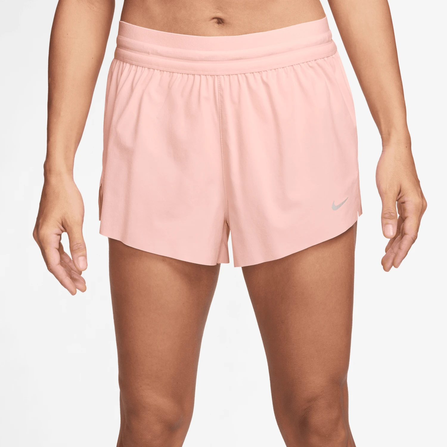 Nike Women's Swift Dri-FIT Mid-Rise 2.5" Brief-Lined Running Shorts (607 - Atmosphere/Reflective Silver) 1 Nike Women's Swift Dri-FIT Mid-Rise 2.5" Brief-Lined Running Shorts (607 - Atmosphere/Reflective Silver)