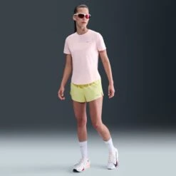 Nike Women's Swift Dri-FIT Mid-Rise 2.5" Brief-Lined Running Shorts (712 - Light Zitron/Reflective Silver) 17 Nike Women's Swift Dri-FIT Mid-Rise 2.5" Brief-Lined Running Shorts (712 - Light Zitron/Reflective Silver) -Shoes Fashion Store AURORA HQ0638 712 PHSFMG01 2000