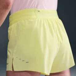 Nike Women's Swift Dri-FIT Mid-Rise 2.5" Brief-Lined Running Shorts (712 - Light Zitron/Reflective Silver) 15 Nike Women's Swift Dri-FIT Mid-Rise 2.5" Brief-Lined Running Shorts (712 - Light Zitron/Reflective Silver) -Shoes Fashion Store AURORA HQ0638 712 PHSYMG02 2000