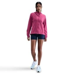 Nike Women's Swift Women's Repel Packable Running Jacket (634 - Sweet Beet/Reflective Silver)