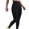 Nike Women's Swift High-Waisted 7/8 Running Leggings W/ Reflective Accents (010 - Black/Dark Smoke Grey)