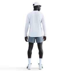 Nike Men's Stride Dri-FIT ADV Long-Sleeve Running Top (100 - White/Reflective Silver) -Shoes Fashion Store AURORA HV2702 100 PHSBM001 2000