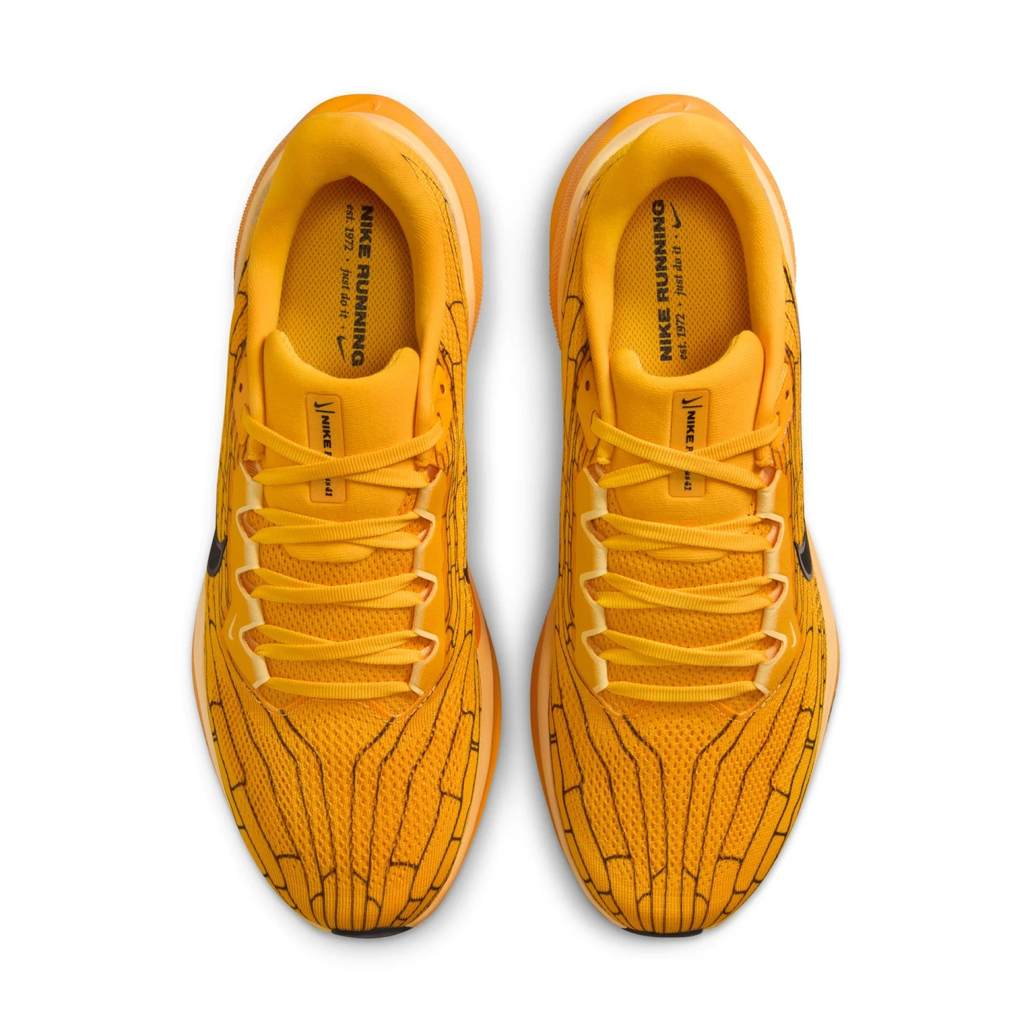 Nike Men's Pegasus 41 LV8 (700 - University Gold/Black-Soft Yellow) 8 Nike Men's Pegasus 41 LV8 (700 - University Gold/Black-Soft Yellow) - Image 8