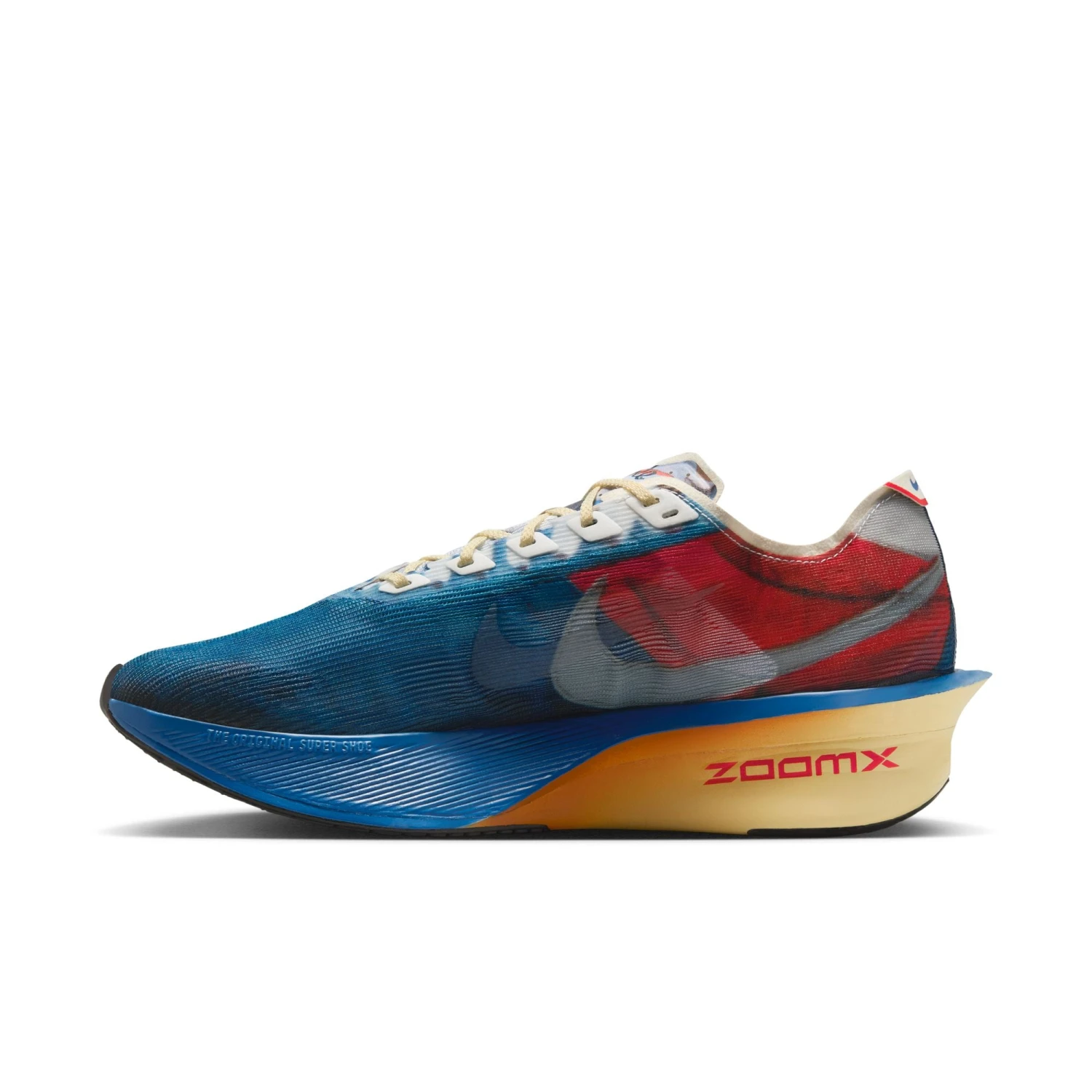 Nike Men’s Vaporfly 4 (999 - Multi-Color/Clear-Mountain Blue-Fire Red) 2 Nike Men’s Vaporfly 4 (999 - Multi-Color/Clear-Mountain Blue-Fire Red) - Image 2