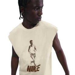 Nike Men's Sleeveless Running T-Shirt (113 - Coconut Milk) 7 Nike Men's Sleeveless Running T-Shirt (113 - Coconut Milk) -Shoes Fashion Store AURORA IH4571 113 PHSYM001 2000