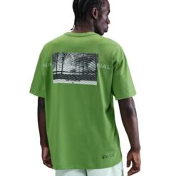 Nike Men's Running T-Shirt (350 - Chlorophyll) -Shoes Fashion Store AURORA IH4579 350 PHSYM002 2000