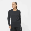 Salomon Women’s Sense Over Season Long Sleeve (Deep Black)