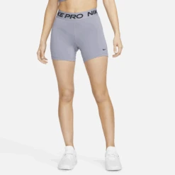 Nike Women's Pro 365 5" Shorts (519 - Indigo Haze/Black)