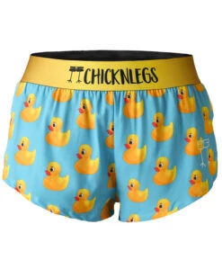 Women's Rubber Ducky 1.5" Split Shorts