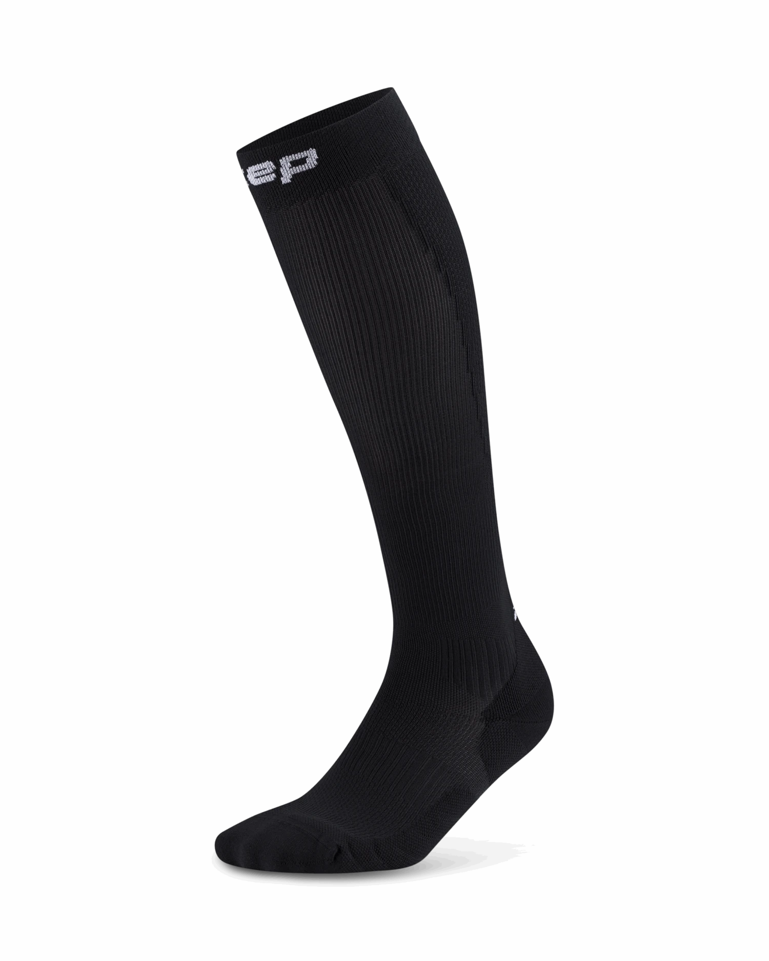 CEP Women's Core Run Tall Socks 5.0 (Black) 2 CEP Women's Core Run Tall Socks 5.0 (Black) - Image 2