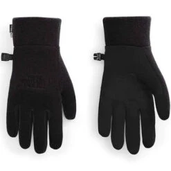 The North Face Women’s Etip Heavyweight Fleece Gloves (TNF Black/Heather)