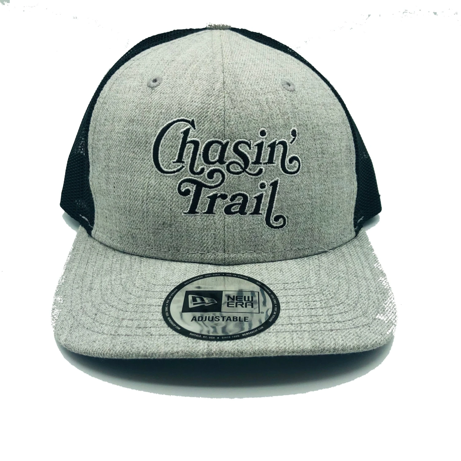 TCRC Chasin' Trail Trucker Hat (Heather Grey/Black) 1 TCRC Chasin' Trail Trucker Hat (Heather Grey/Black)