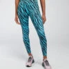Nike Women's NSW Icon Clash All Over Print Leggings (447 - Chlorine Blue)