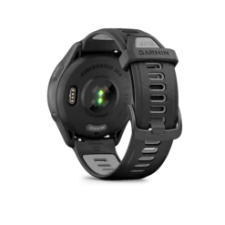 Garmin Forerunner® 265 (Black Bezel And Case With Black/Powder Gray Silicone Band) -Shoes Fashion Store Forerunner265 HR 1004