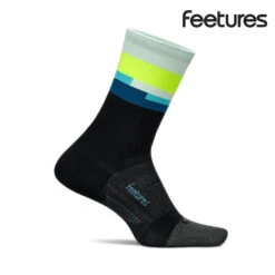 Feetures Elite Ultra Light Mini Crew (Bayside Black)