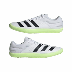 ADIDAS Unisex Throwstar (Cloud White/Core Black/Green Spark) 10 ADIDAS Unisex Throwstar (Cloud White/Core Black/Green Spark) -Shoes Fashion Store ID7229 10 FOOTWEAR Photography MirroredPairView transparent
