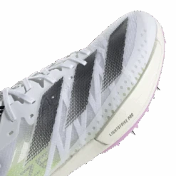 ADIDAS Unisex Adizero Ambition (Cloud White/Core Black/Green Spark) -Shoes Fashion Store IE5486 8 FOOTWEAR Photography DetailView1 transparent