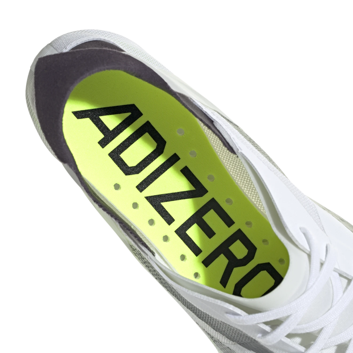 ADIDAS Unisex Adizero Finesse (Cloud White/Core Black/Green Spark) 4 ADIDAS Unisex Adizero Finesse (Cloud White/Core Black/Green Spark) - Image 4